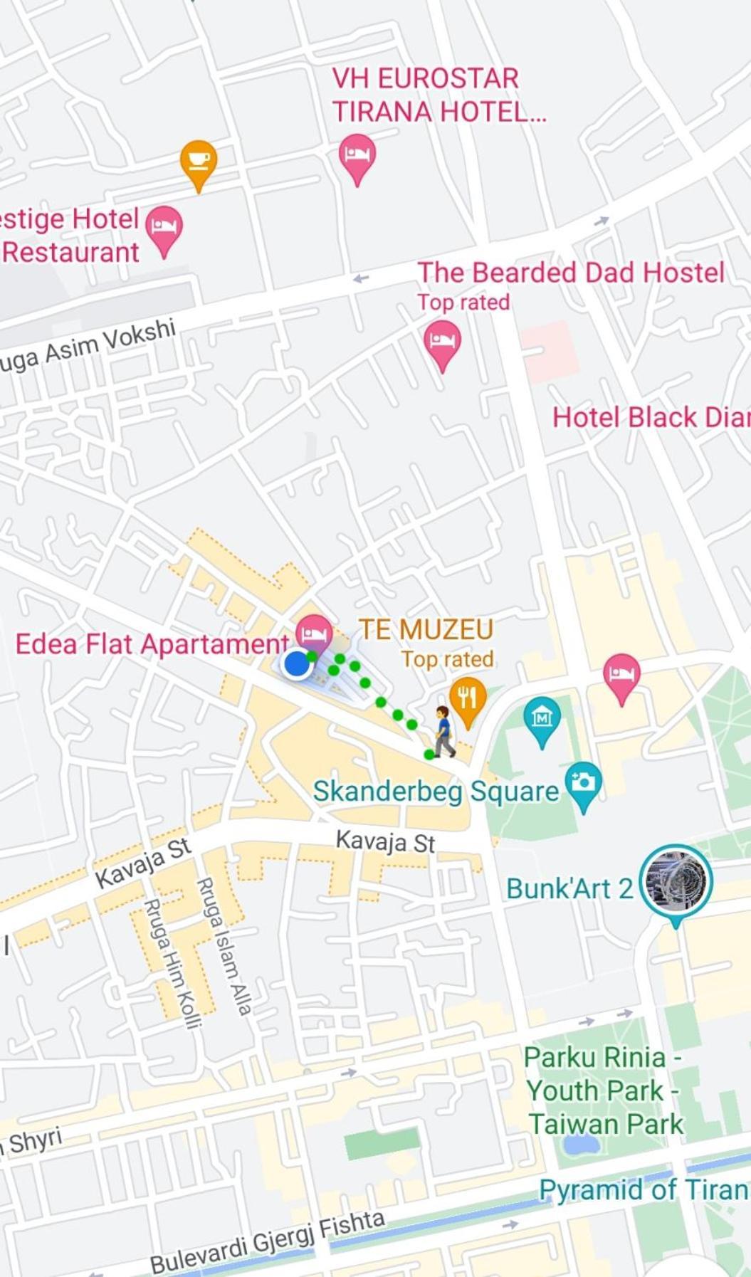 Apartmán Edea Flat Tirana Exteriér fotografie